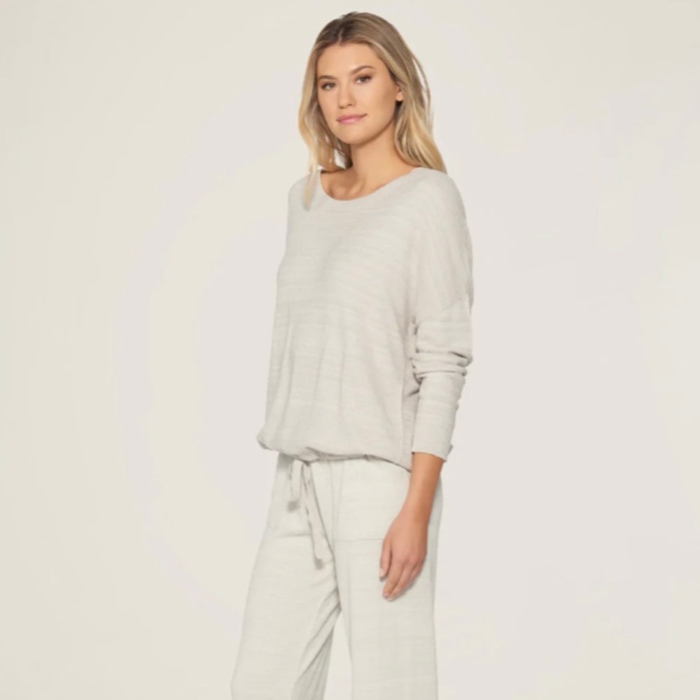 Barefoot Dreams Cozy Chic Lite Slouchy Pullover XS